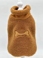 Smoke Sherpa Fleece Dog Sweater | Sablewood