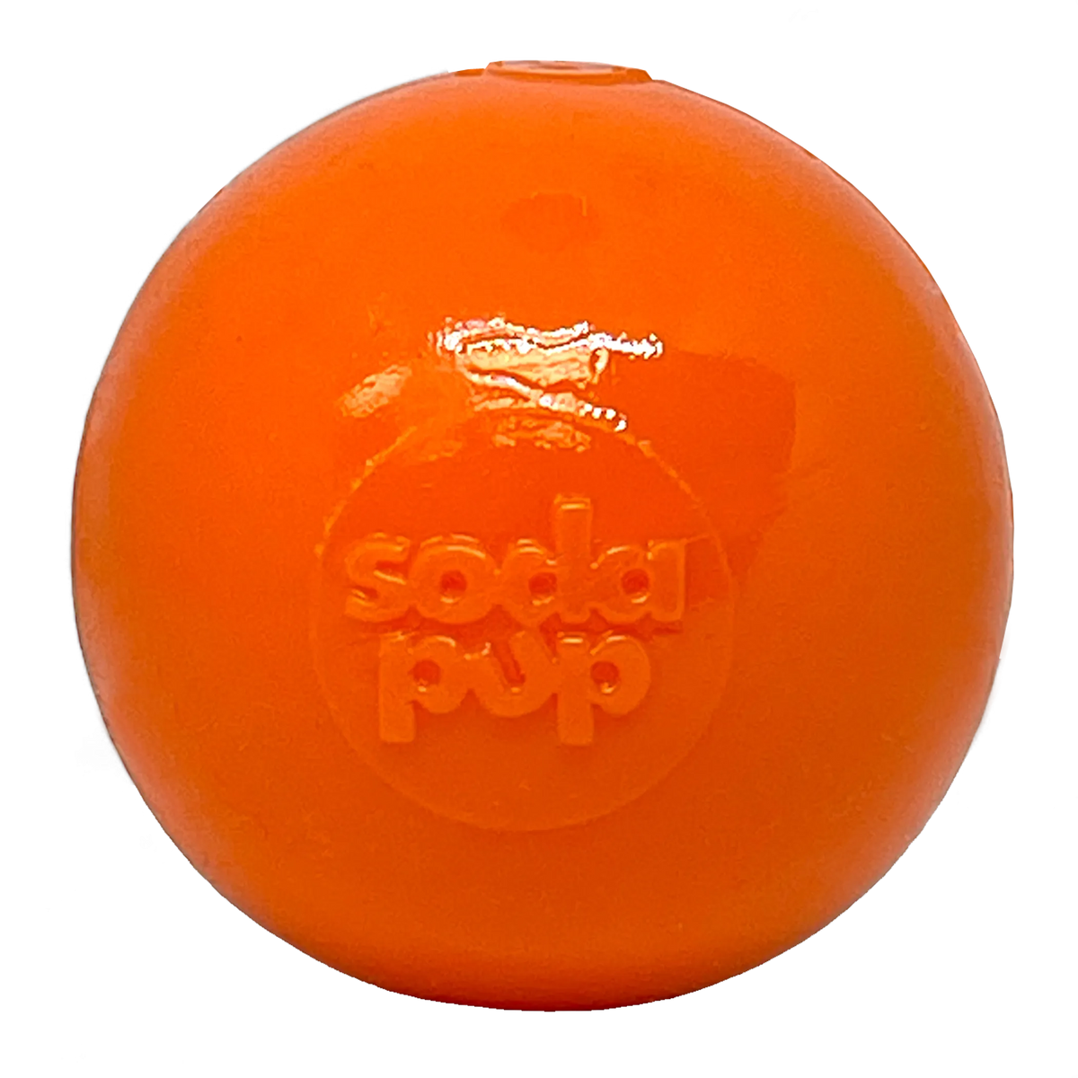 SodaPup Squeak Ball Floating Squeaky Dog Toy – Orange